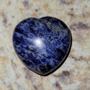 New! Sodalite Heart